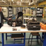 Robot ARES en développement au lycée Couffignal le 18 03 2016