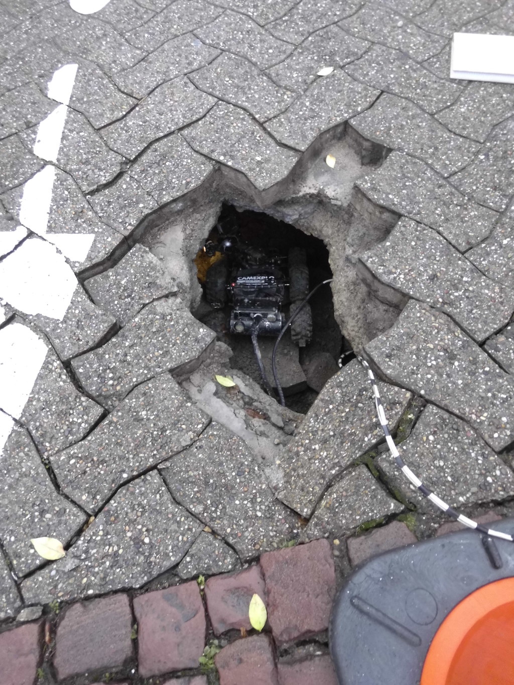 Inspection sous un effondrement avec le robot Endurance